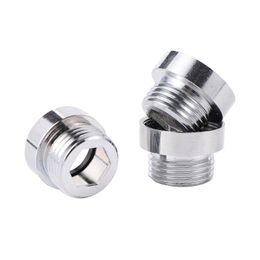 Watering Equipments Silver 1/2" Male To M22 M24 Tooth Pitch 1mm Garden Thread Connector For Bathroom Shower Faucet Adapter Female