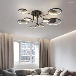 Ceiling Lights LED Lamp Nordic Minimalist Modern Round Circle Bedroom Kitchen House Light