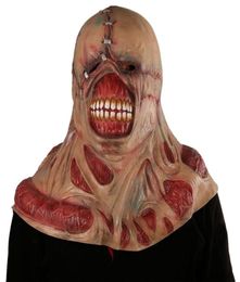 Party Masks Halloween Zombie Scary Tyrant Horror Cosplay Nemesis Costume Props Movie Latex 2209087870064
