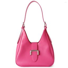 Evening Bags Luxury Highend Genuine Leather Shoulder Corssbody For Women Fashion Underarm Ladies Party All Match Handbag And Purses