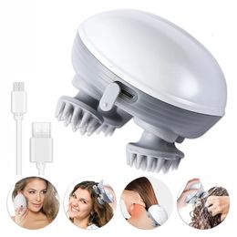 Head Massager Handheld Dog Cat Electric Scalp Vibration Kneading Massage For Neck Leg Arm Muscle Health Stress Relax 231117