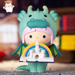 Blind box Original Momiji Book Shop Series Designated Style Blind Box Halloween Cute Toy Action Figure Birthday Gift Blind Boxes 230418