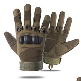 Motorcycle Gloves Cycling Fl Finger Mens Outdoor Military Tactical Sports Shooting Hunting Airsoft Drop Delivery Mobiles Motorcycles Dh2Tt