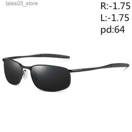 Sunglasses - -125 -150 Myopia Prescription Sunglasses Presbyopia Optical Sun Glasses Polarized Custom Corrective Hyperopia +175 +200+225 Q231120