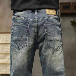 Men's Jeans 2023 Spring Autumn Cotton Men High Quality Denim Trousers Soft Mens Pants Men's Fashion Jean Male