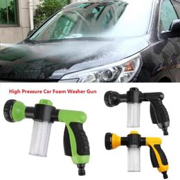 Watering Equipments Car Foam Wash Spray Gun Water Hose Sprayer High Pressure Multi-function 3 Grade Adjustable Washer Tool