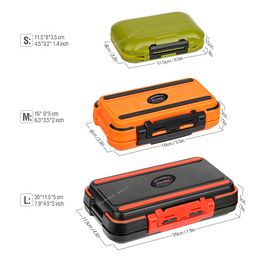 Large Capacity 24/28 Grid Fishing Gear Accessories Waterproof sub-Box Fishing Hook Supplies Tool Storage Box Fishing Tackle Box FishingFishing Tackle Boxes box