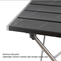 Portable Table S Folding Camping table Desk Foldable Hiking Travelling Outdoor Garden Picnic table Alloy Ultra-light Camping FurnishingsCamping Tables portable