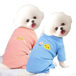 Dog Apparel Classic Warm Dog Apparel Puppy Pet Cat Clothes Jacket Coat Winter Fashion Soft For Small Dogs Drop Delivery Home Garden Pe Dh5I3