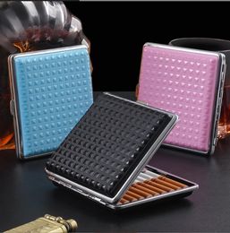 Smoking Pipe Moisture and pressure resistant personalized portable storage cigarette box metal cigarette holder