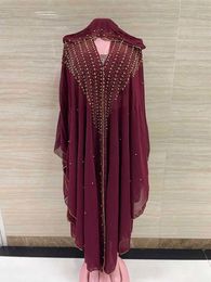 Plus size Dresses Free Size African Sequins Dress for Women Traditional Kaftan Robe Elegant Ladies Wedding Gown Femme Party Dresses Muslim Abaya 231117