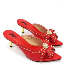 Dress Shoes Red Colour Low Heels Mom's Walking Sandals Casual Women's Open Toe Work