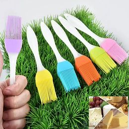 Barbecue kneading mat oil brush heatresistant food grade silicone diy baking chef tool cream brush oiling brush kitchen catering tools