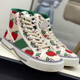 Designer boots Tennis casual shoes canvas sneakersdesigner shoes 1 men women 4 High luxury 5 6 sail sneakers womens mens shoes Plate-forme