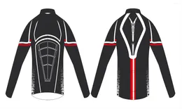 Racing Jackets High-Quality Long Sleeve Sublimation Printing Sun Protection Bicycle Shirts Quick-Drying Clothing Full Zipper Cycling Jersey