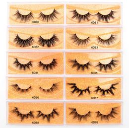 ups 2020 new 16 styles 6d series cruelty 3D 5D 6D 100 siberian mink fur eyelashes 1320mm long mink eyelashes with storage 8948121