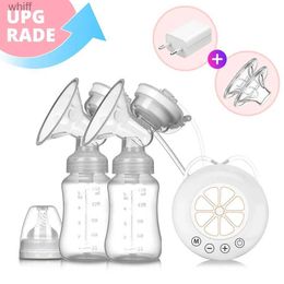 Breastpumps Electric breast pump unilateral and bilateral breast pump manual silicone breast pump baby breastfeeding accessories BPA freeL231118