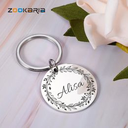 Dog Collars Leashes Personalized ID Label Carving Cat Pet Name Plate Address Collar Pendant Accessories Direct 231117