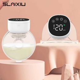 Breastpumps 2/1pcs Electric Breast Pumps Portable Hands Free Wearable Breast Pump Silent Comfort Breast Milk Extractor Collector BPA-freeL231118