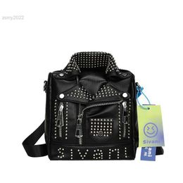 Shoulder Bags Branded Jackets Bags for Women Fashion Studded Crossbody Bag Personality Purses and Handbag Designer Shoulder Bag Top Backpacks