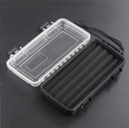 Smoking Pipe Transparent cigar box waterproof portable cigar storage box Moisturising box outdoor humidification box storage box accessories