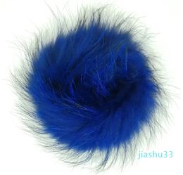 Fashion and soft raccoon fur pompoms accessories For Knitting Woollen beanie pompons keychain pendant decoration Customised colours