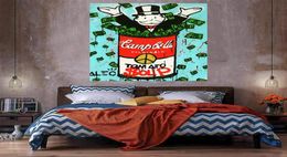 Alec Monopoly Campbells Tomato Soup Home Decor Oil Painting On Canvas Handcrafts HD Print Wall Art Picture Customization is accep7237780