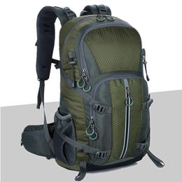 Backpack Waterproof Men Rucksack Travel Tour Pack Outdoor Sport Bag Hiking Climbing Camping Backpack For Male Trekking Knapsack 230418