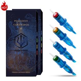 Tattoo Needles Poseidon tattoo cartridge needle with film safety disposable for artists circular lining 231117