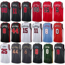 Printed Basketball City Zach LaVine Jerseys 8 Coby White 0 Nikola Vucevic 9 Patrick Williams 44 Alex Caruso 6 DeMar DeRozan 11 Earned Custom Name Number Man Woman