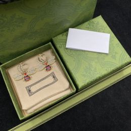 Classic Luxury Little Girl Earrings Designer Earrings Jewellery Fashion Atmosphere Earrings High Quality Jewellery Gift Box Party Gift Box Jewellery
