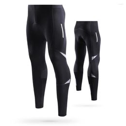 Racing Pants Lixada Men Cycling Long Spring&Autumn Bike Tight Reflective Breathable Pockets Bicycle Trousers Clothing