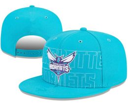 Charlotte''Hornets''Ball Caps Casquette 2023-24 unisex fashion cotton baseball cap snapback hat men women sun hat embroidery spring summer cap wholesale