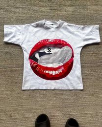 Men's T-Shirts 2023 New Fashion Gothic Punk Cartoon Print Oversized T-Shirt for Men's 2K Fashion Loose Casual Round Neck Top T-Shirt Women's T231118