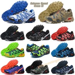 2024 Mens Running Shoes Speed cross 3 CS SpeedCross 3s runner III Green Black Trainers women outdoor Sports Sneakers 36-48 L1