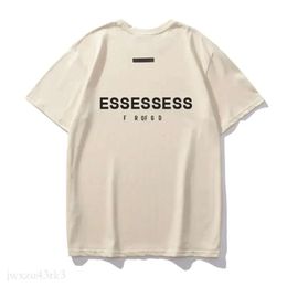 Ess T-Shirt Designer Tees Fashion T Shirts Mens Womens God Short Sleeve Hip Hop Streetwear Tops Casual Clothing Clothes 7676