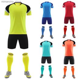 Collectable 2023 Football Jerseys High Quality Blank Soccer Short Seve Shorts Kids Women Men Sport T-Shirt DIY Number Customization Q231118