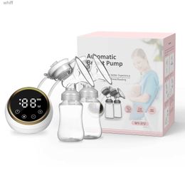 Breastpumps Electric Breast Pumps Silent Comfort Breast Milk Extractor Collector Milk Bottle Sucking BPA-freeL231118