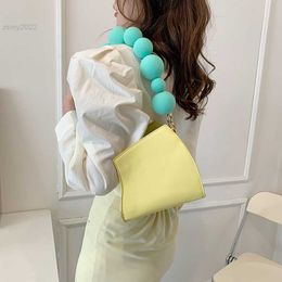 Shoulder Bags Brand Shoulder Bag for Women Fashion Beading Hand Bag High Quality Purses and Handbag Designer Crossbody Bag Cute Satchel Clutch