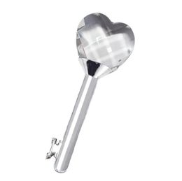 Crystal Heart Key with Gift Box Wedding Favors Birthday Keepsakes Party Giveaway Gift For Guest dh8624