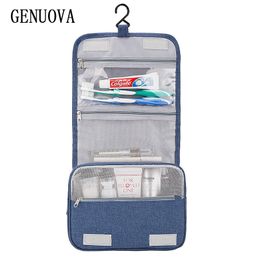 Cosmetic Bags Cases Men's High Quality Wash Bag Bathroom Hanging Organiser Toiletry Bags Travel Portable Life Supplies Essential Large Make Up Pouch 230418