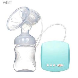 Breastpumps Electric Automatic Breast Pump With Milk Bottle Infant USB BPA free Powerful Breast Pumps Baby Breast Feeding Manual Breast PumpL231118