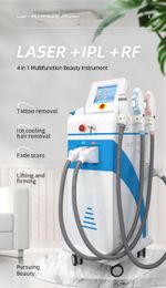 Laser beauty equipment E light hair removal q switched nd yag opt rf laser multifunctional 5 IN 1 Salon spa use