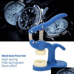 Repair Tools & Kits Watch Back Press Tool Set Nylon Prevent Slip 12Pcs Fitting Dies Case Closer For Watchmaker Repair Drop D Dhgarden Ota8T