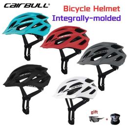 Cycling Helmets CAIRBULL Bicycle Helmet MTB Mountain Road Bike Ultralight Integrally-molded Safety Caps for Men Women Hats Cycling Equipment P230419