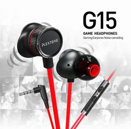 G15 WireControlled Headphone 35mm Wired Earphones HIFI Music Headset With Mic For Iphone Samsung Xiaomi Huawei8820787