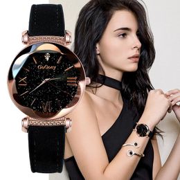 Wristwatches Star Empty Watch Female Web Celebrity Petals Plum Belt