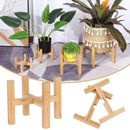 Planters Floor-Standing Bonsai Display Stand Wood Flowerpot Holder Flower Pot Base Indoor Outdoor Home Decoration Tray Garden Supplies