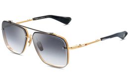 5A Brillen Dita Mach-Six DTS121 Brillen Rabatt Designer-Sonnenbrillen für Männer Frauen Acetat 100 % UVA/UVB mit Brillenetui Box Fendave