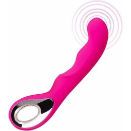 G Spot Vibrator Dildo with 10 Vibration Modes, Sex Toys for Women Clitoris G Spot, Waterproof Powerful Rose Toy for Women and Couples Pink